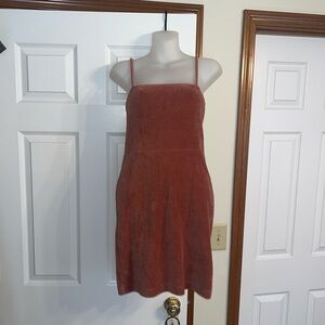 Forever 21 Pink Suede Dress